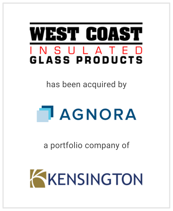 west coast glass transaction
